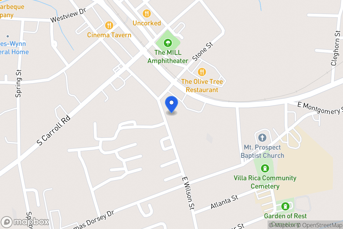 Map of 206 E Wilson St
