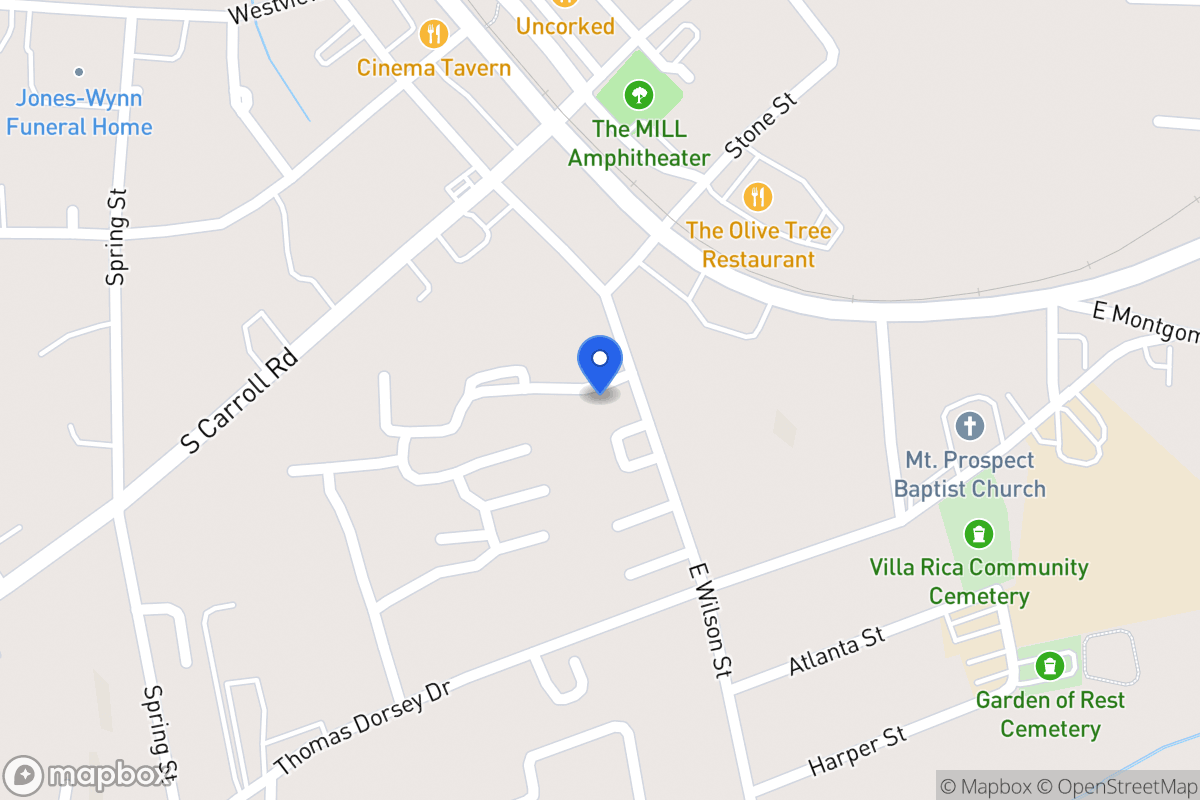 Map of 213 E Wilson St