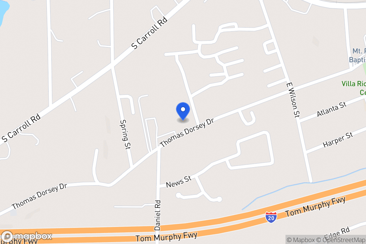 Map of 351 Thomas Dorsey Dr