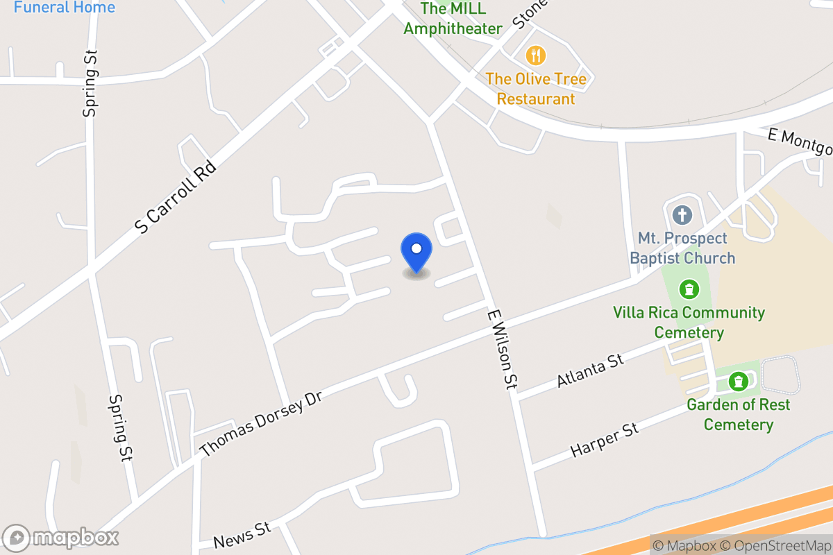 Map of 311 Thomas Dorsey Dr