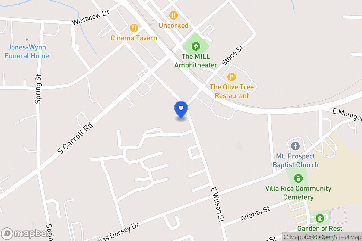 Map of 205 E Wilson St