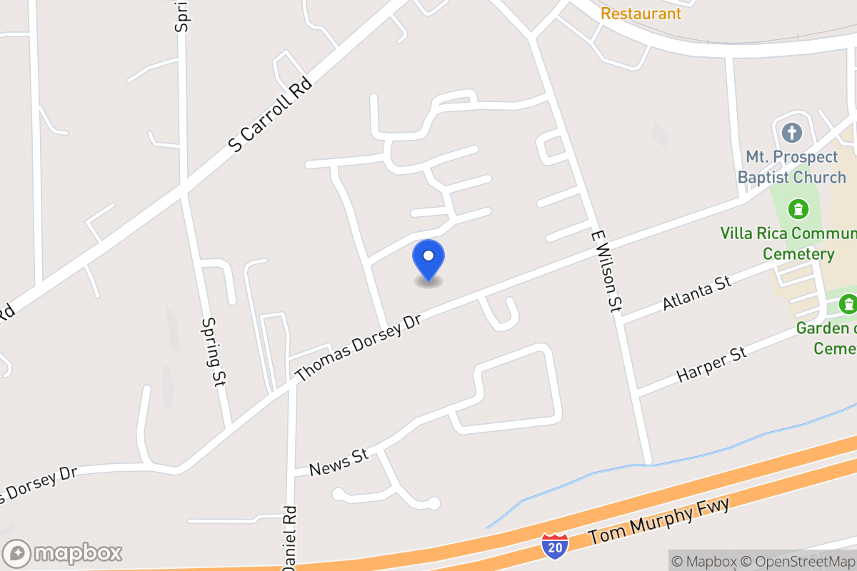Map of 333 Thomas Dorsey Dr