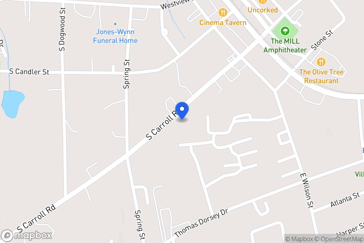 Map of 238 S Carroll Rd 09