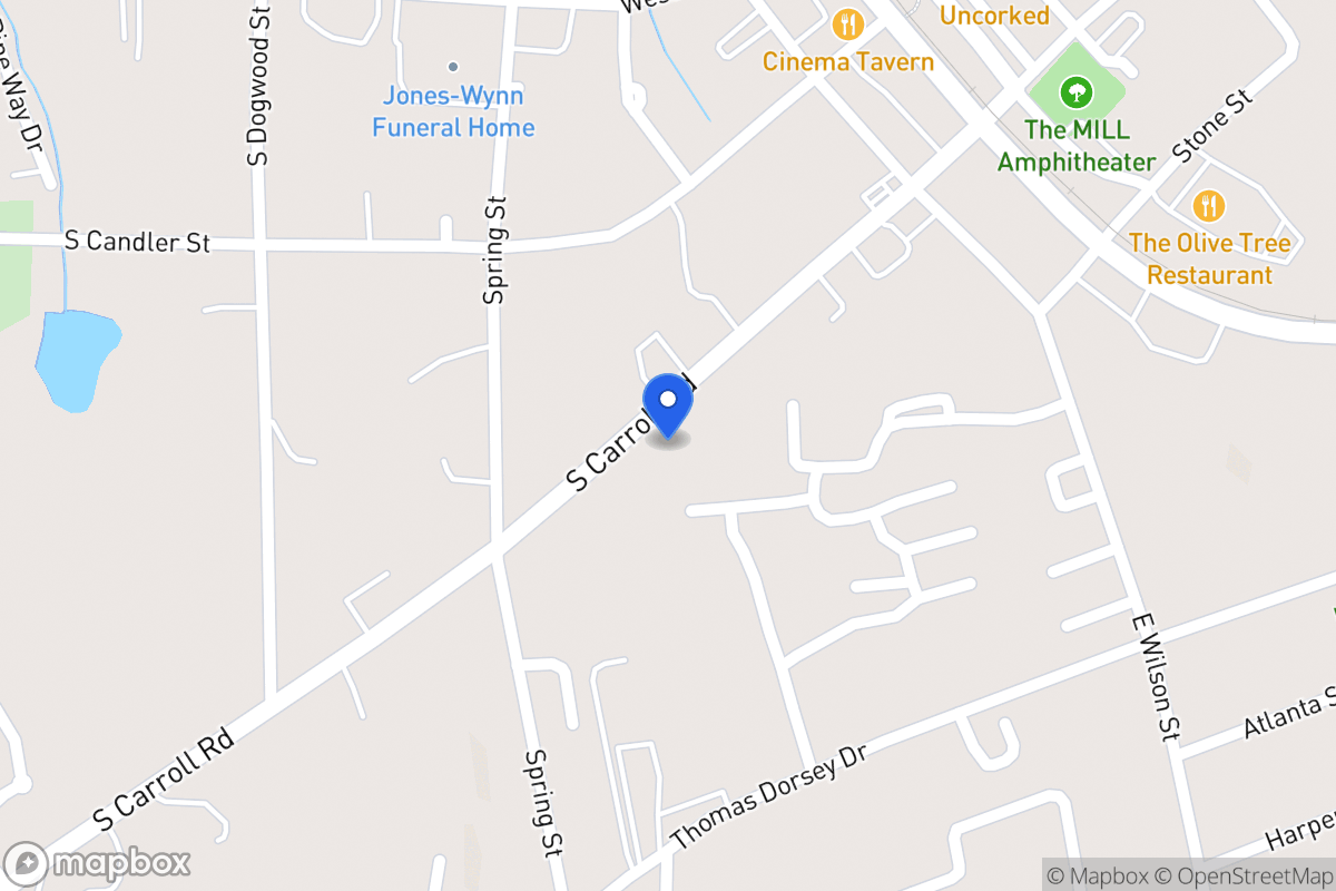 Map of 246 S Carroll Rd 09