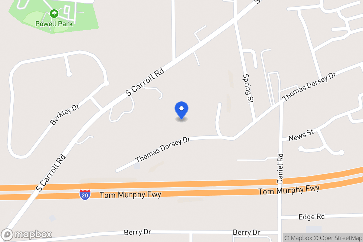 Map of 431 Thomas Dorsey Dr