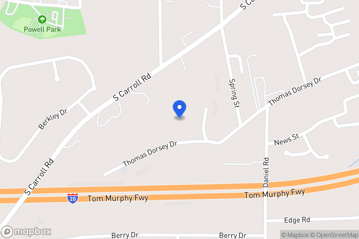 Map of 427 Thomas Dorsey Dr
