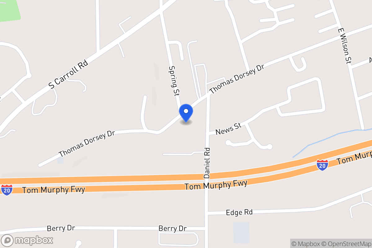 Map of 400 Thomas Dorsey Dr