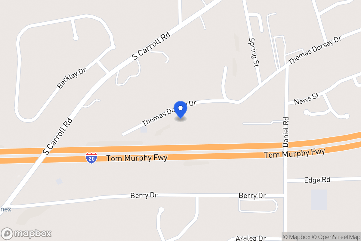 Map of 444 Thomas Dorsey Dr
