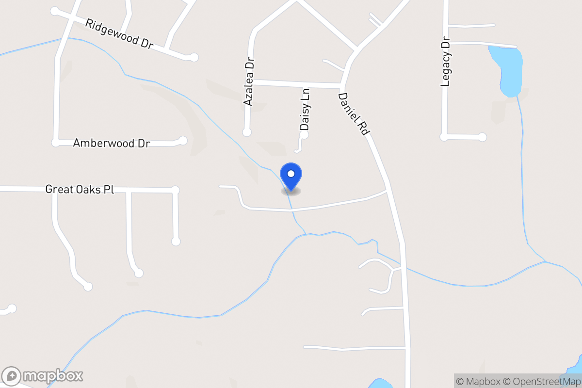 Map of 385 Daniel Rd