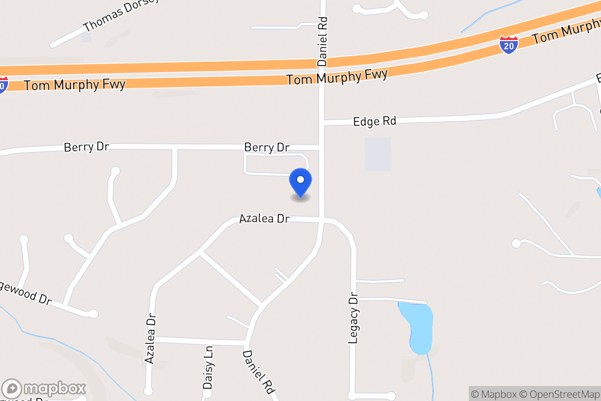 Map of 165 Daniel Rd