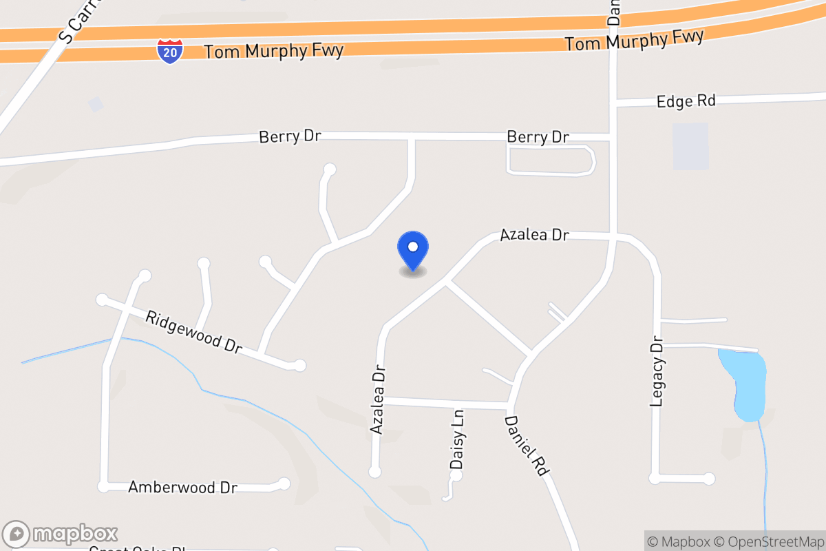 Map of 93 Azalea Dr