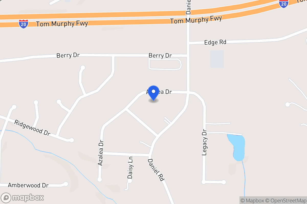 Map of 36 Azalea Dr