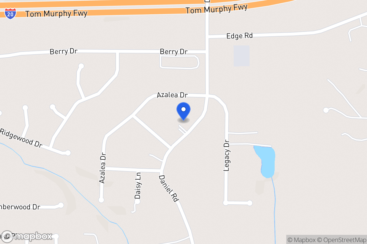 Map of 215 Daniel Rd