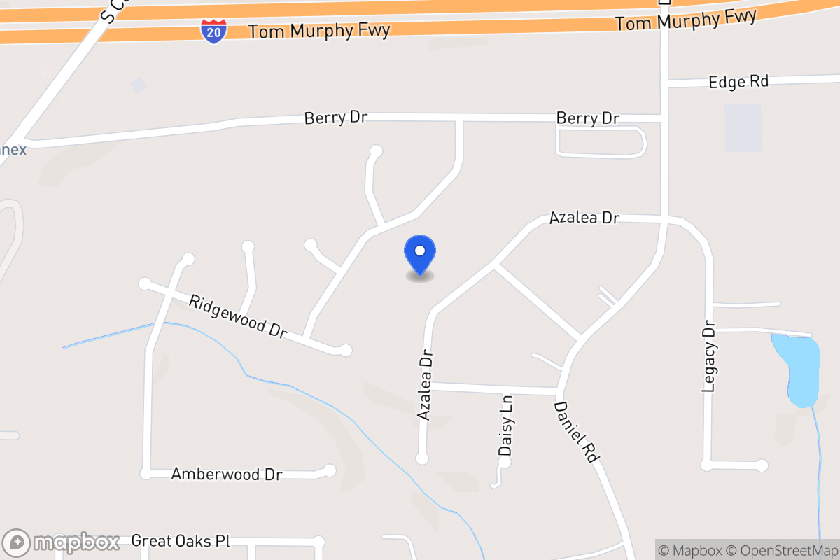 Map of 109 Azalea Dr