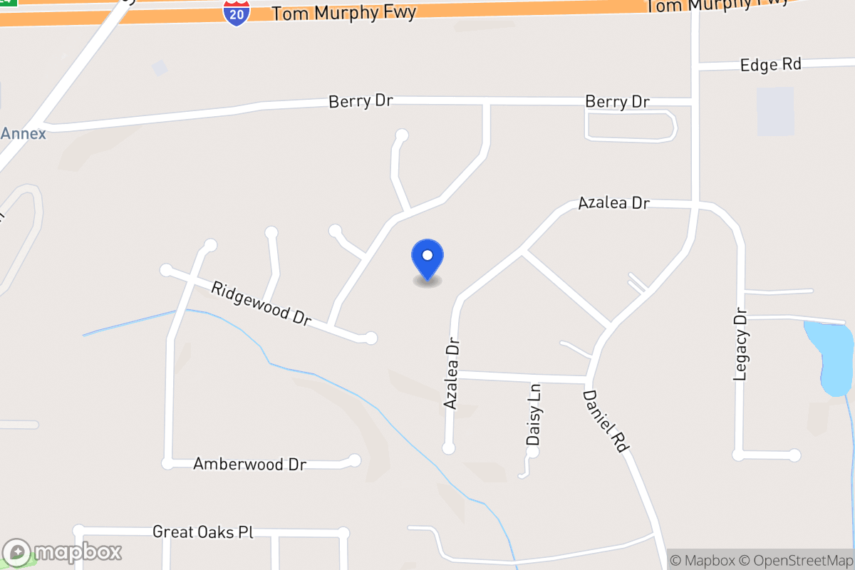 Map of 117 Azalea Dr