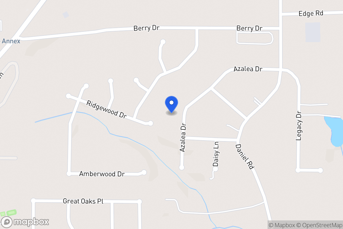 Map of 125 Azalea Dr
