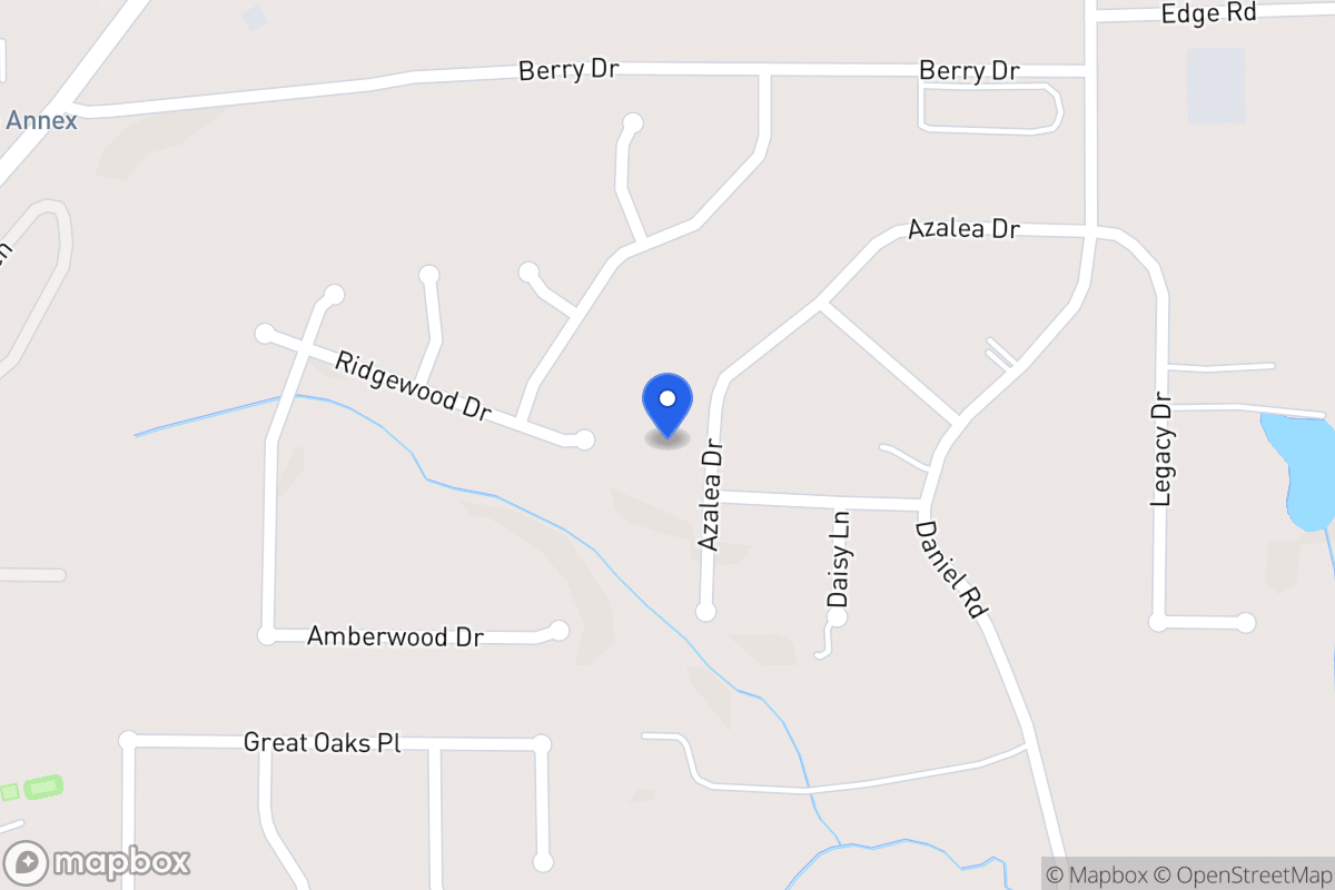 Map of 133 Azalea Dr