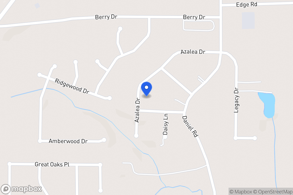 Map of 126 Azalea Dr