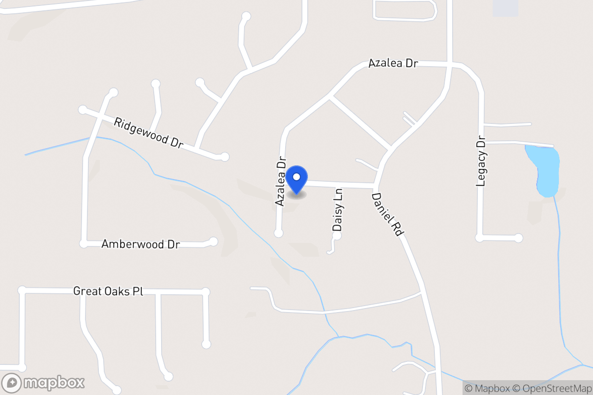 Map of 156 Azalea Dr
