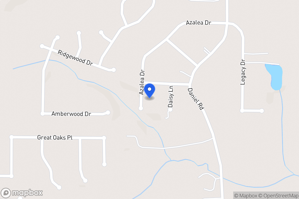 Map of 168 Azalea Dr