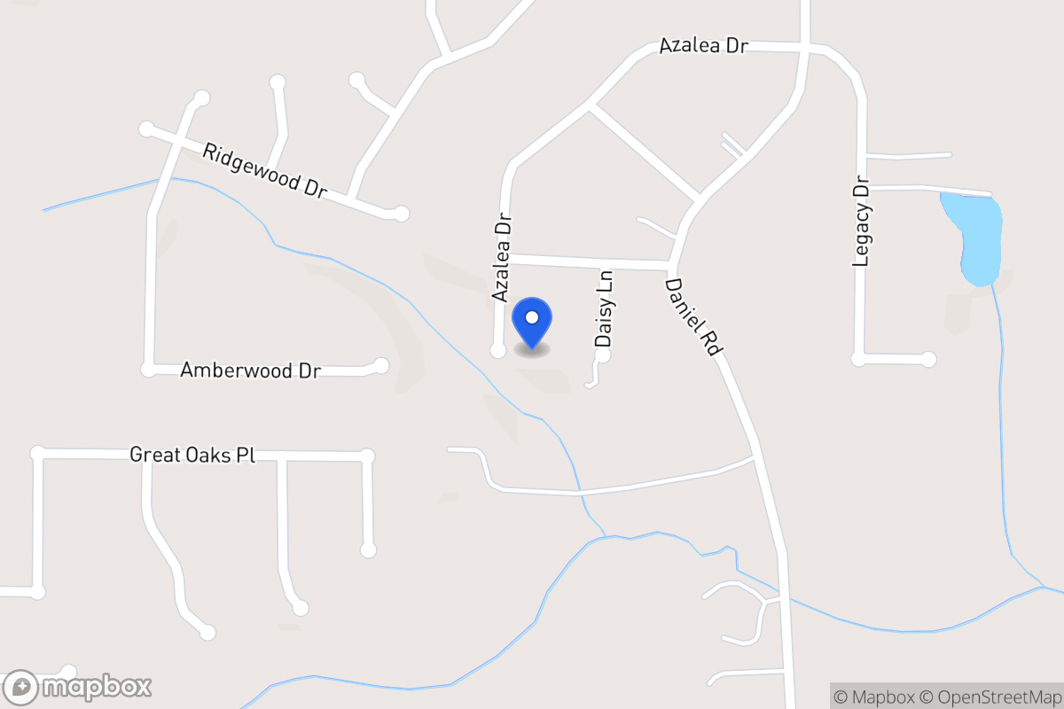 Map of 176 Azalea Dr