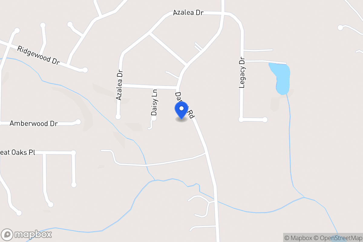Map of 317 Daniel Rd