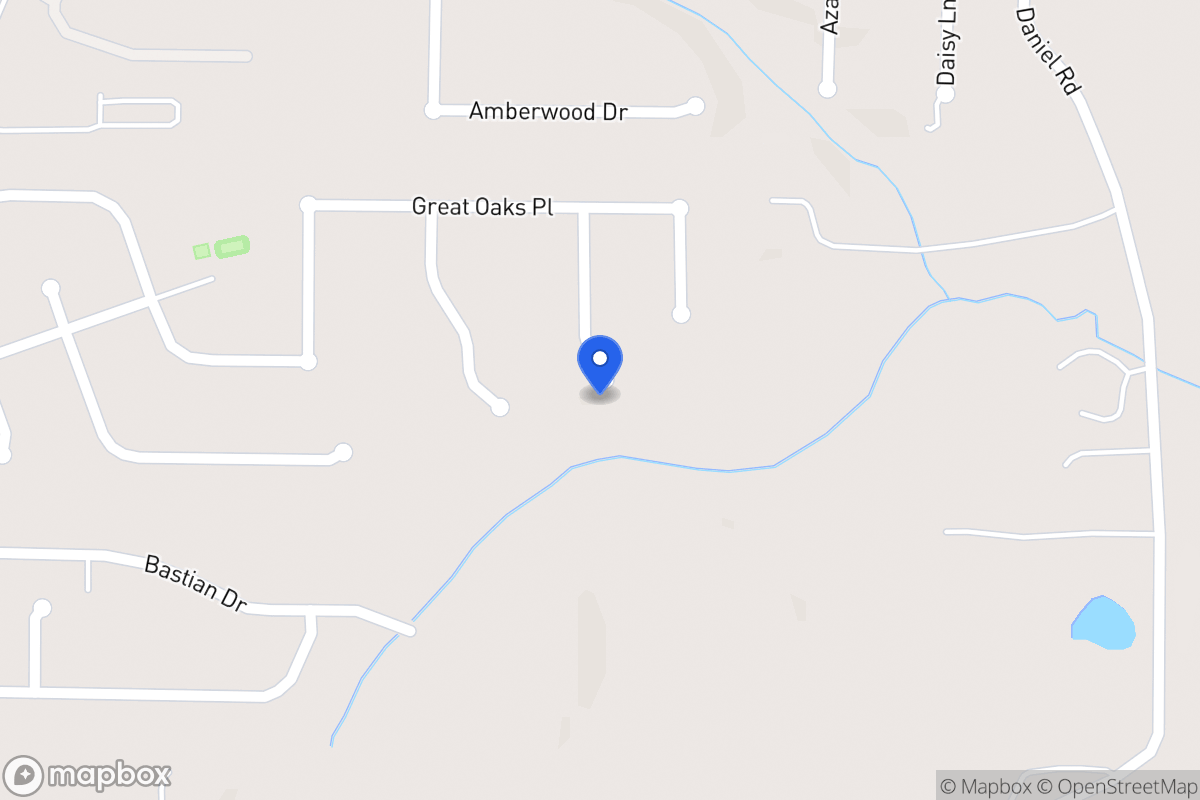 Map of Great Oak Pl