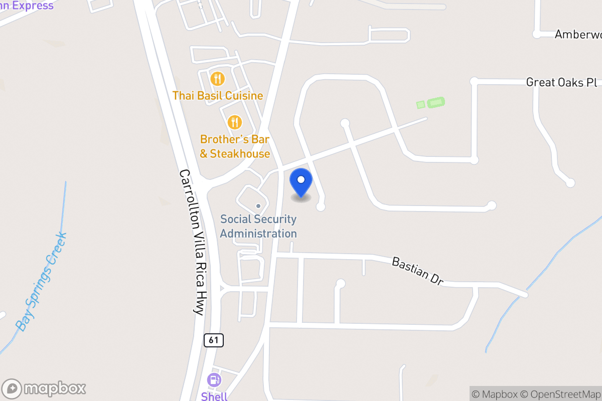Map of 217 Acorn Hill Ct
