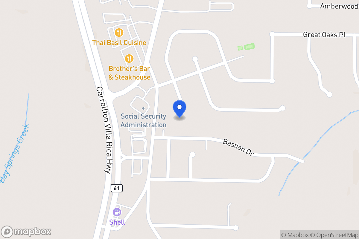 Map of 235 Acorn Hill Ct
