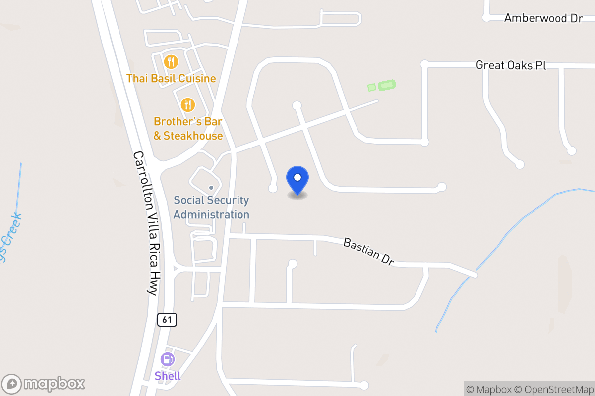 Map of 230 Acorn Hill Ct