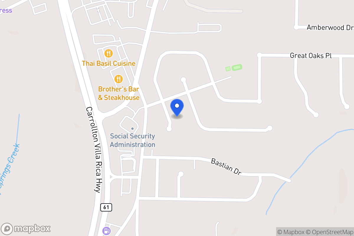 Map of 218 Acorn Hill Ct