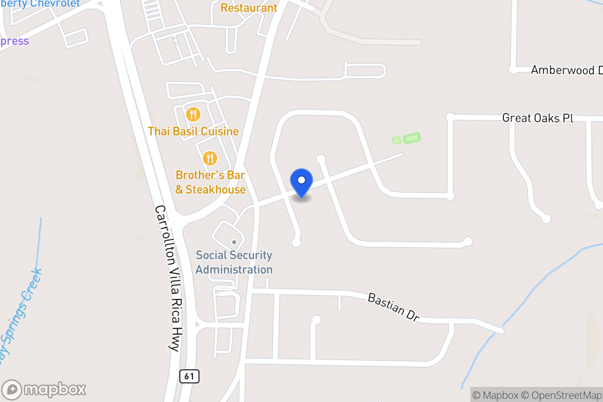 Map of 201 Acorn Hill Ct