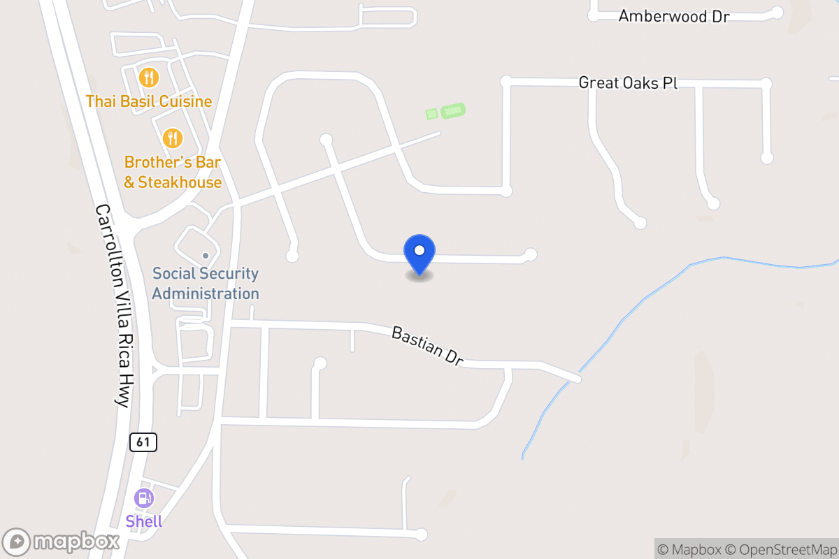 Map of 353 Oakhaven Way