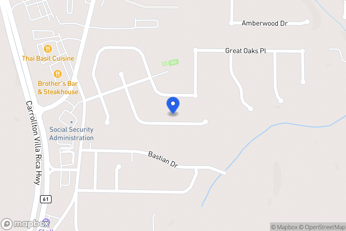 Map of 364 Oakhaven Way