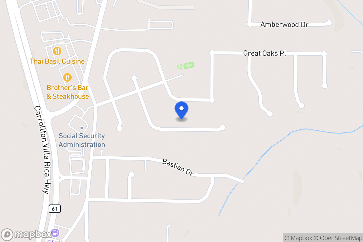 Map of 358 Oakhaven Way