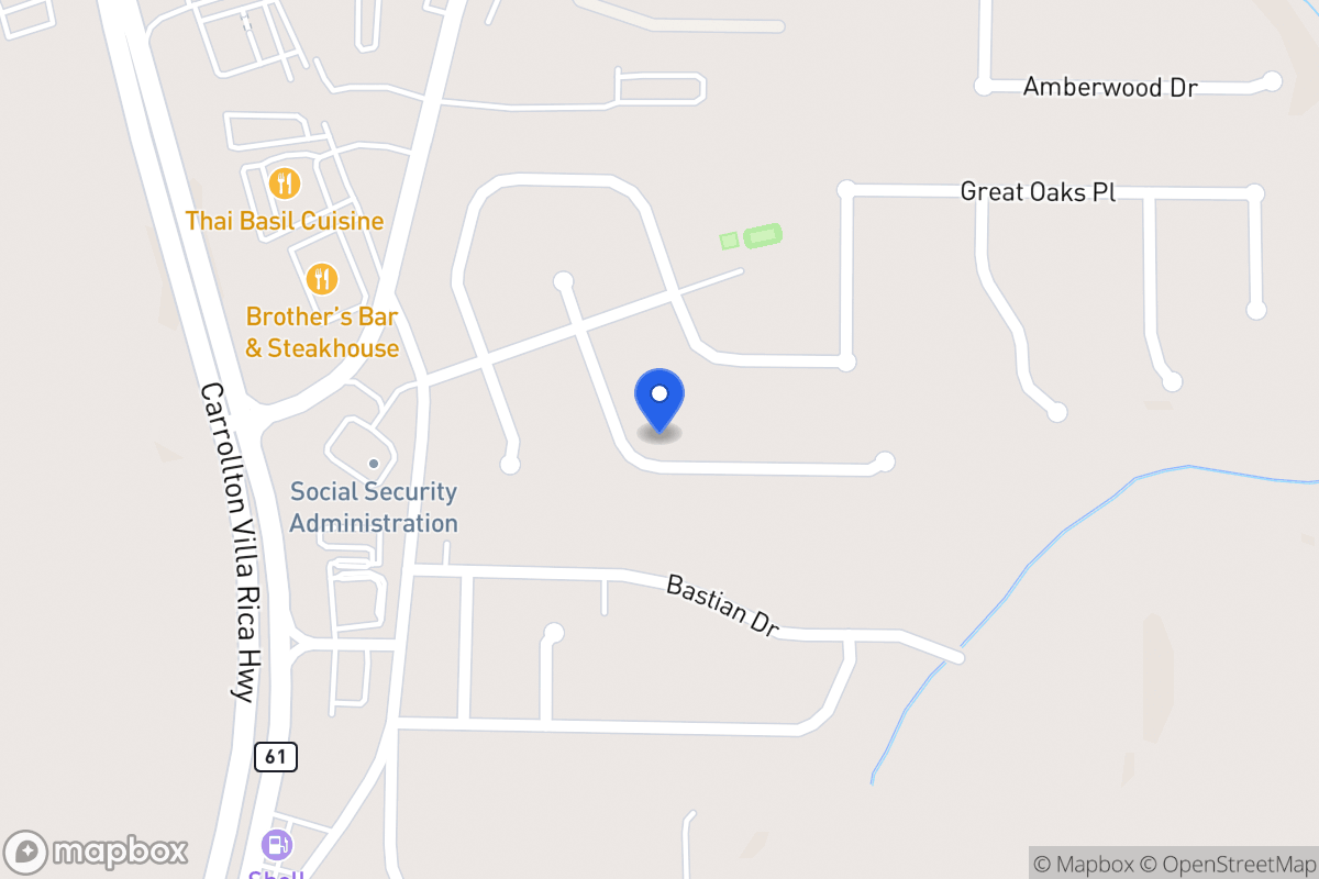 Map of 330 Oakhaven Way