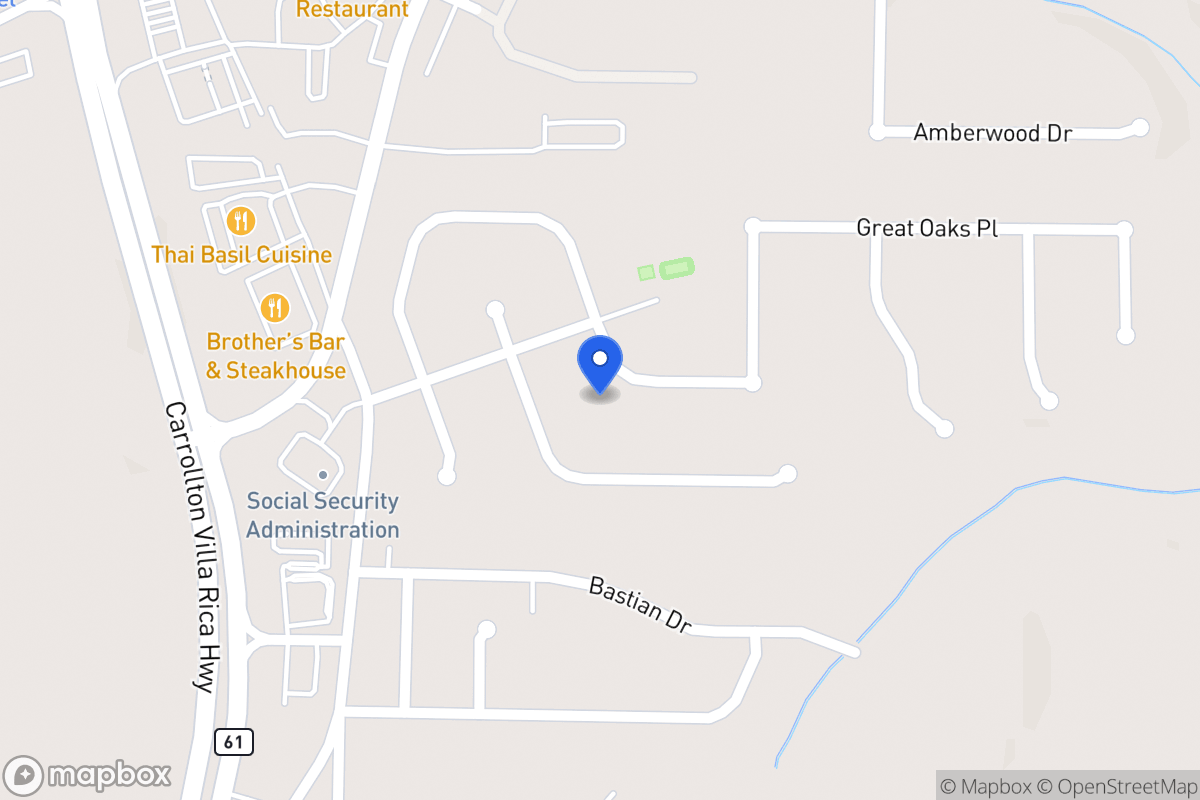 Map of 513 Great Oak Pl