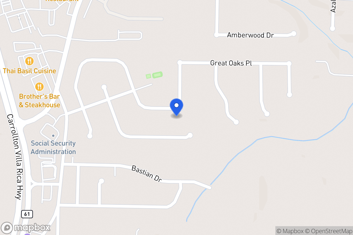 Map of 549 Great Oak Pl