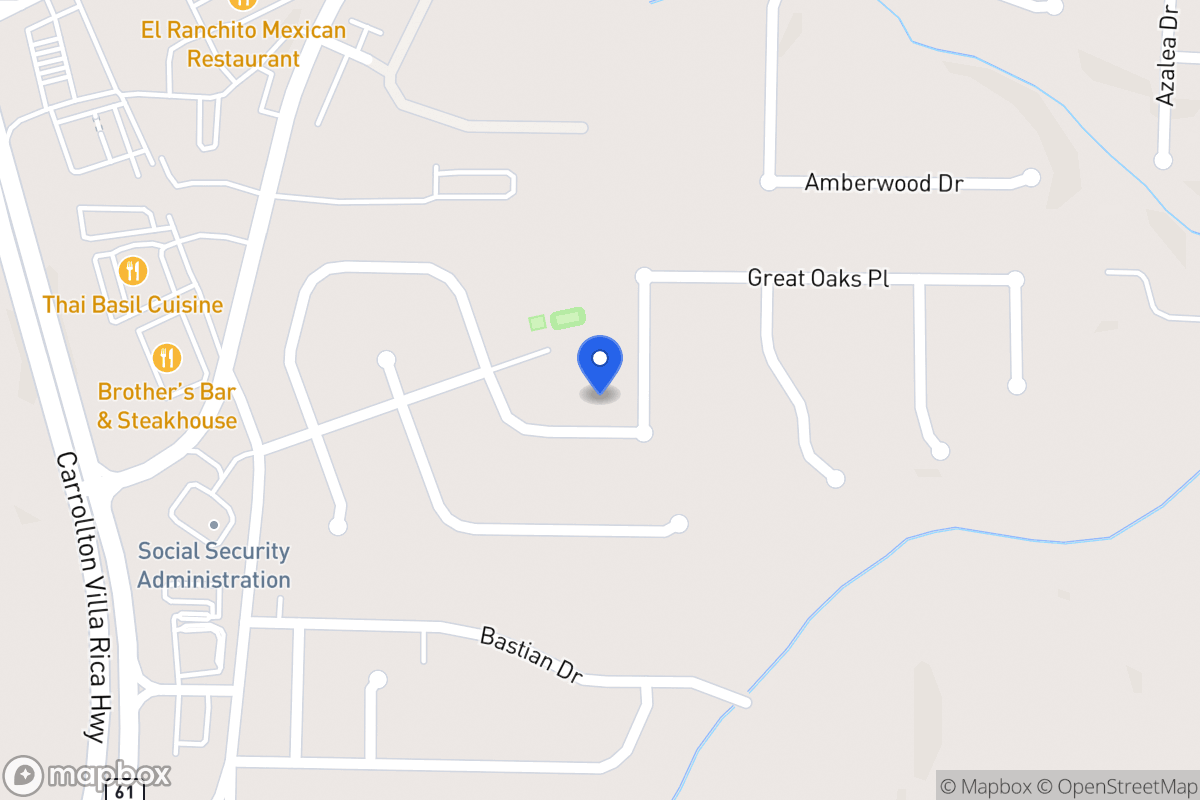 Map of 540 Great Oak Pl