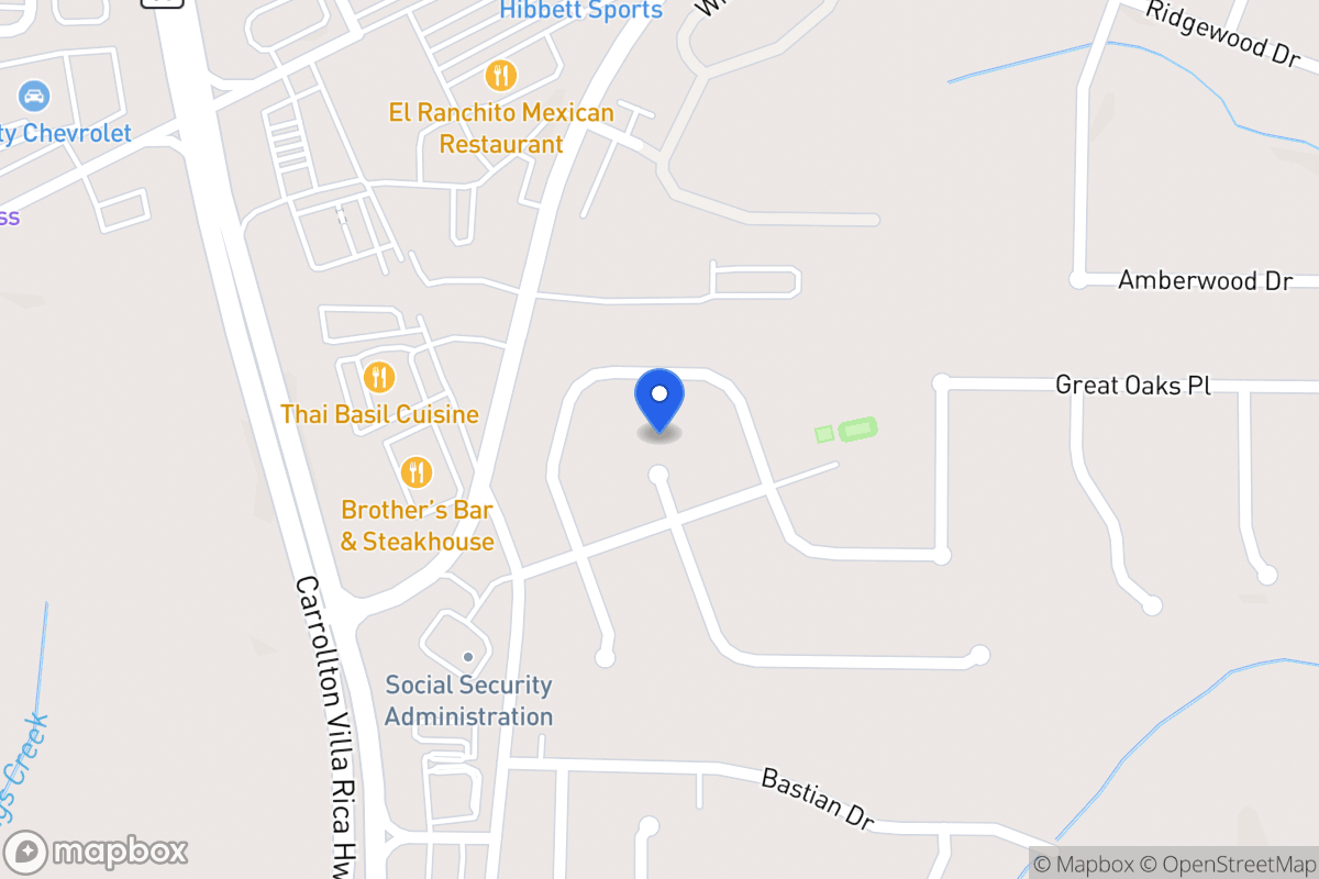 Map of 413 Oak Leaf Trl