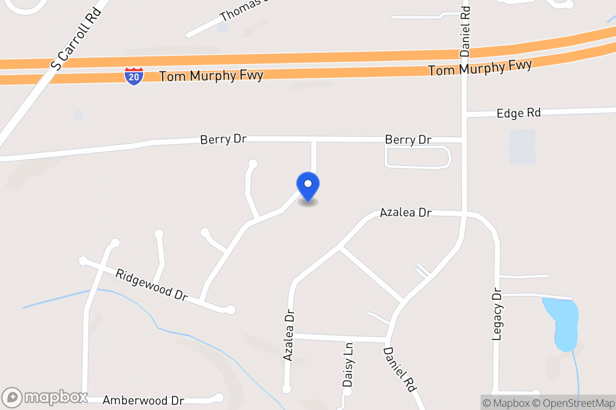 Map of 110 Ashbury Dr