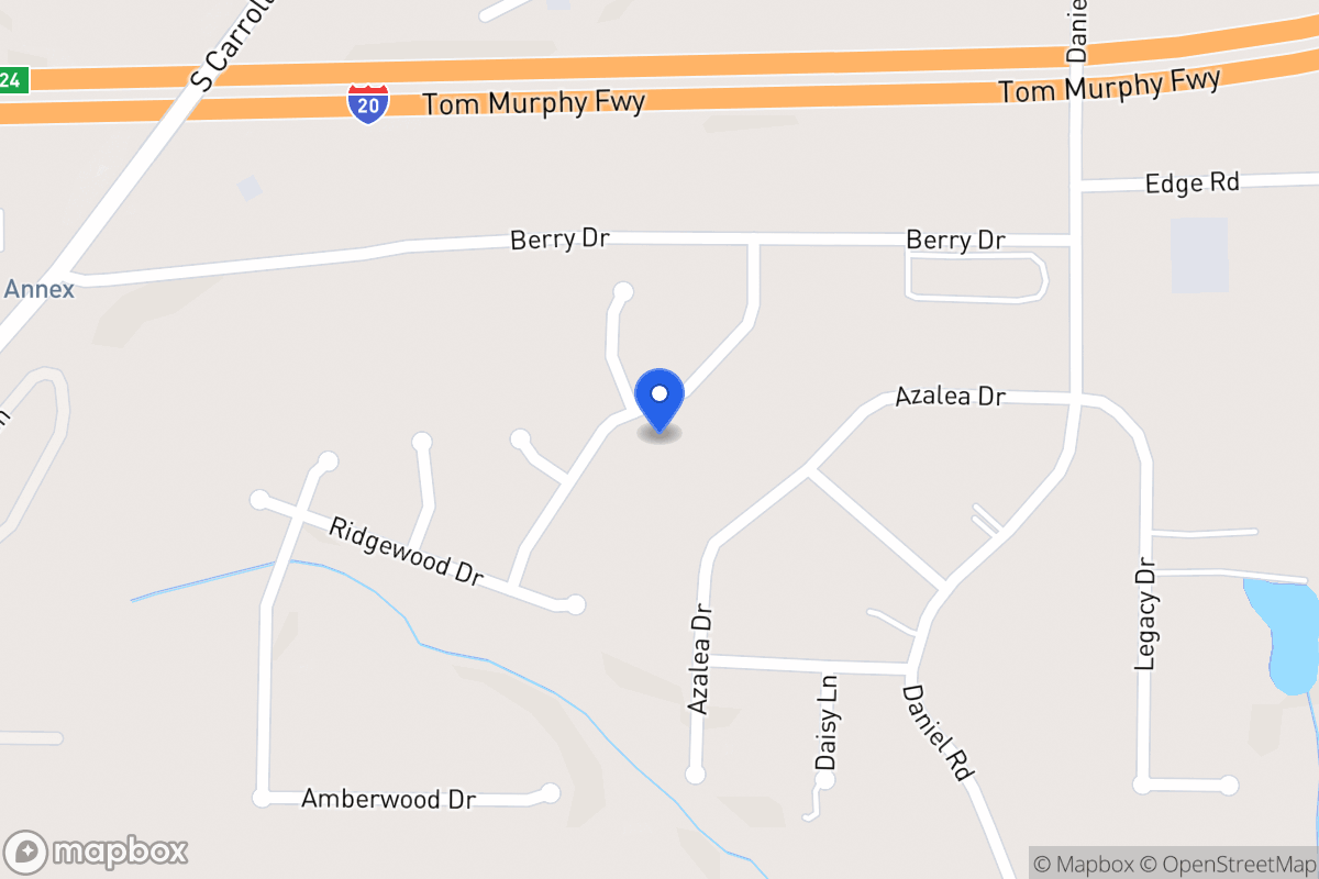Map of 118 Ashbury Dr