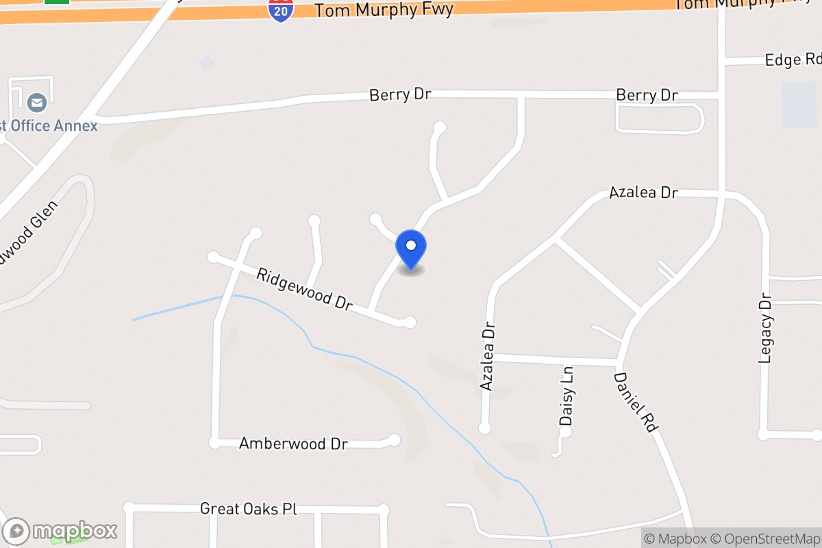Map of 128 Ashbury Dr