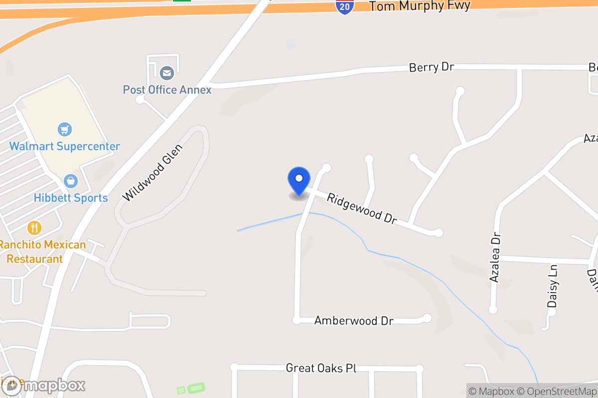 Map of 610 Amberwood Dr