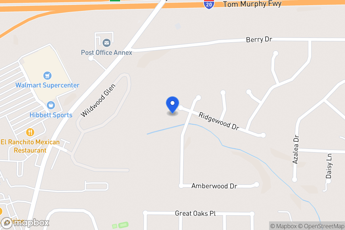 Map of 429 Ridgewood Dr