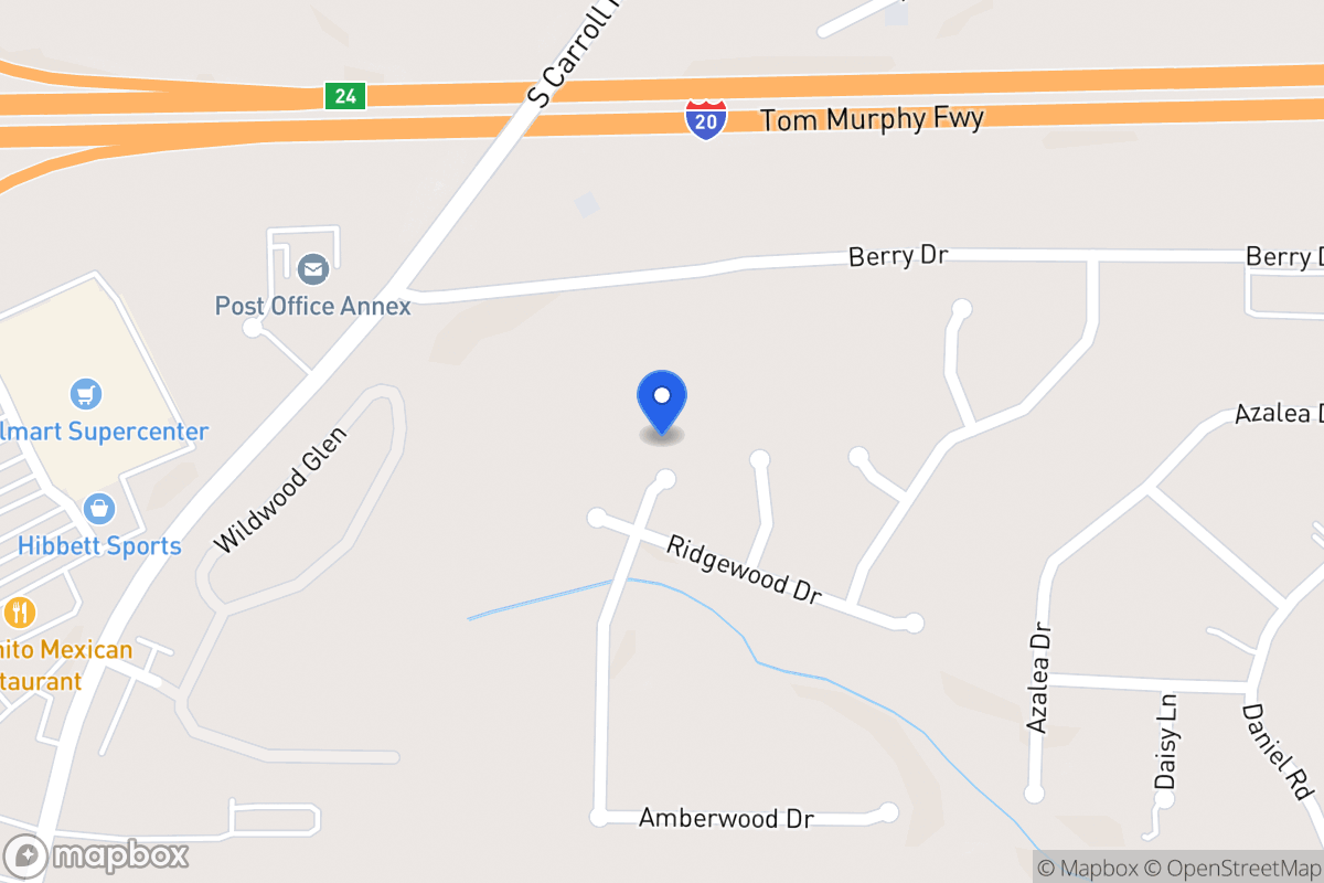Map of 600 Amberwood Dr