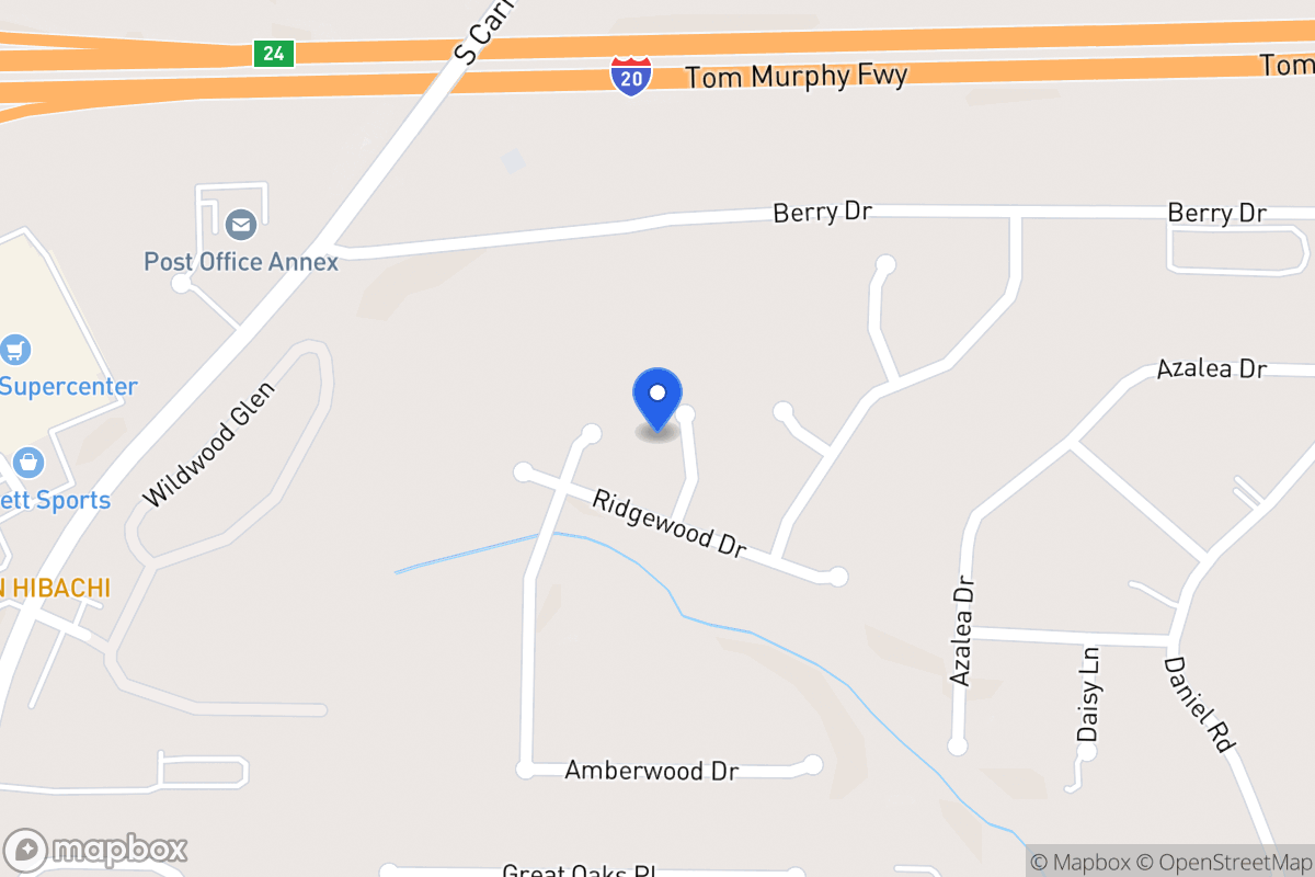 Map of 506 Stonewood Pl