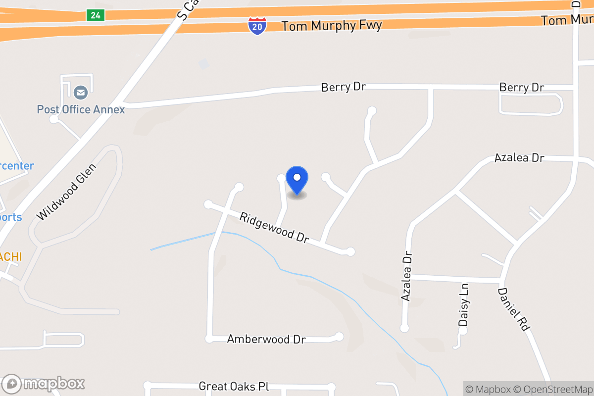 Map of 505 Stonewood Pl