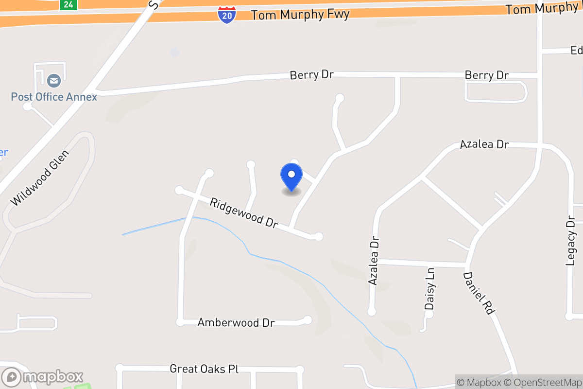 Map of 129 Ashbury Dr