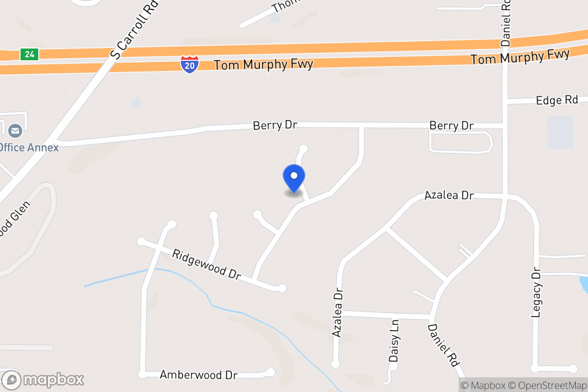 Map of 119 Ashbury Dr